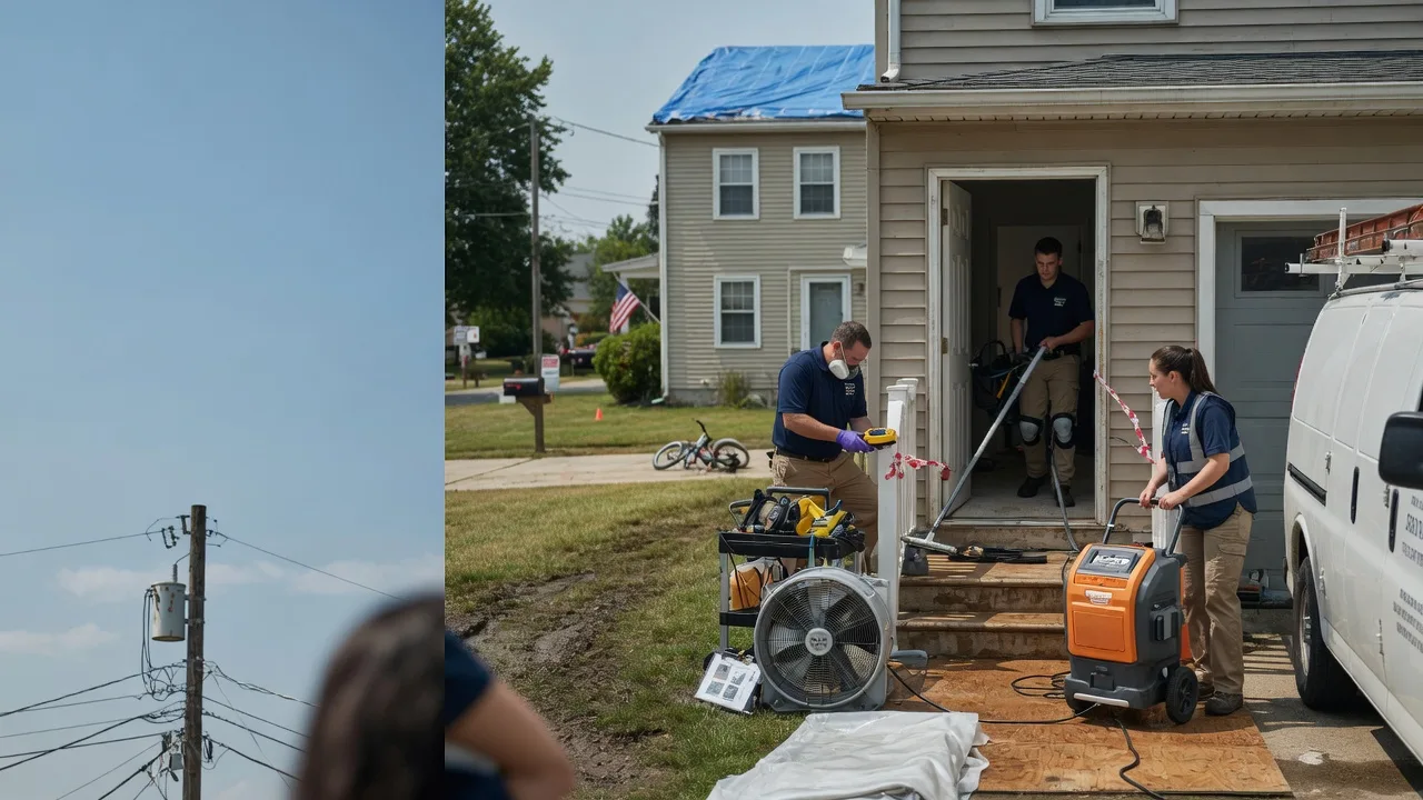 Water Damage Repair in Copper Harbor, MI near me
